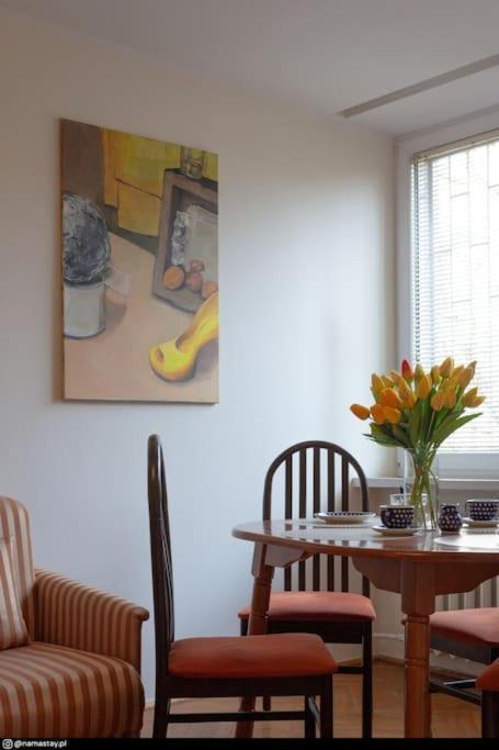 Spacious Retro Flat Close To National Stadium Warschau Exterior foto